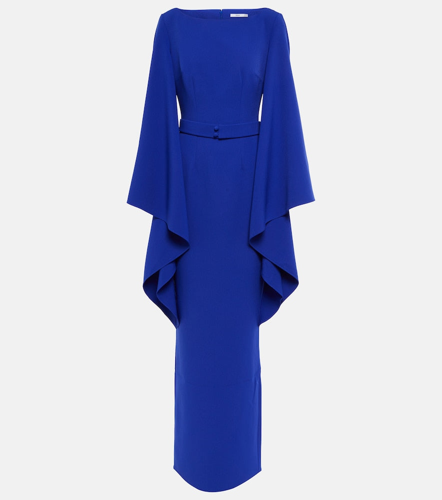 Safiyaa Boat N Flared belted maxi dress. Safiyaa Boat N Flared 腰带长裙