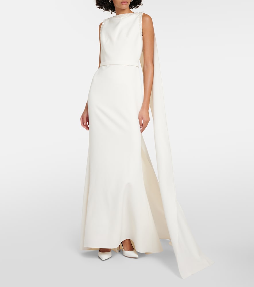 Safiyaa Bridal Ginevra embellished gown
