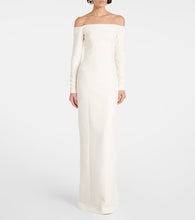 Safiyaa Bridal off-shoulder  gown