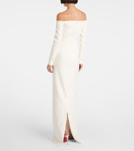 Safiyaa Bridal off-shoulder  gown