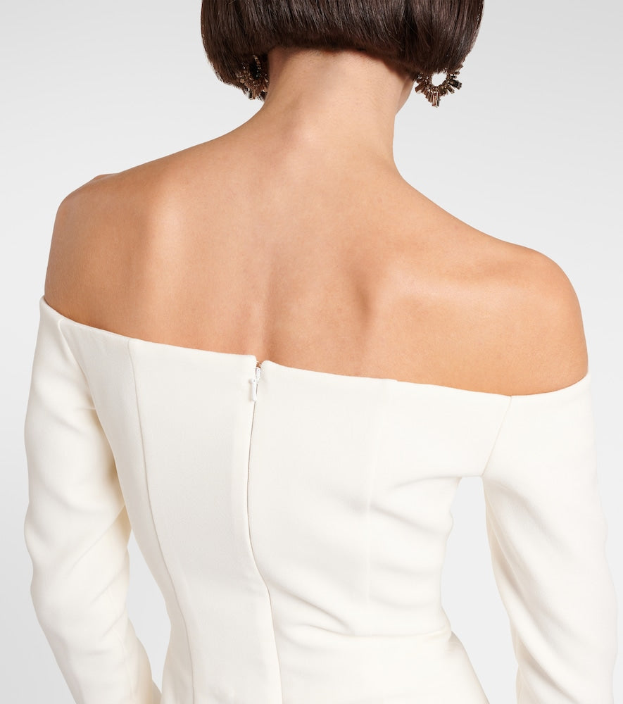 Safiyaa Bridal off-shoulder  gown