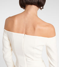 Safiyaa Bridal off-shoulder  gown