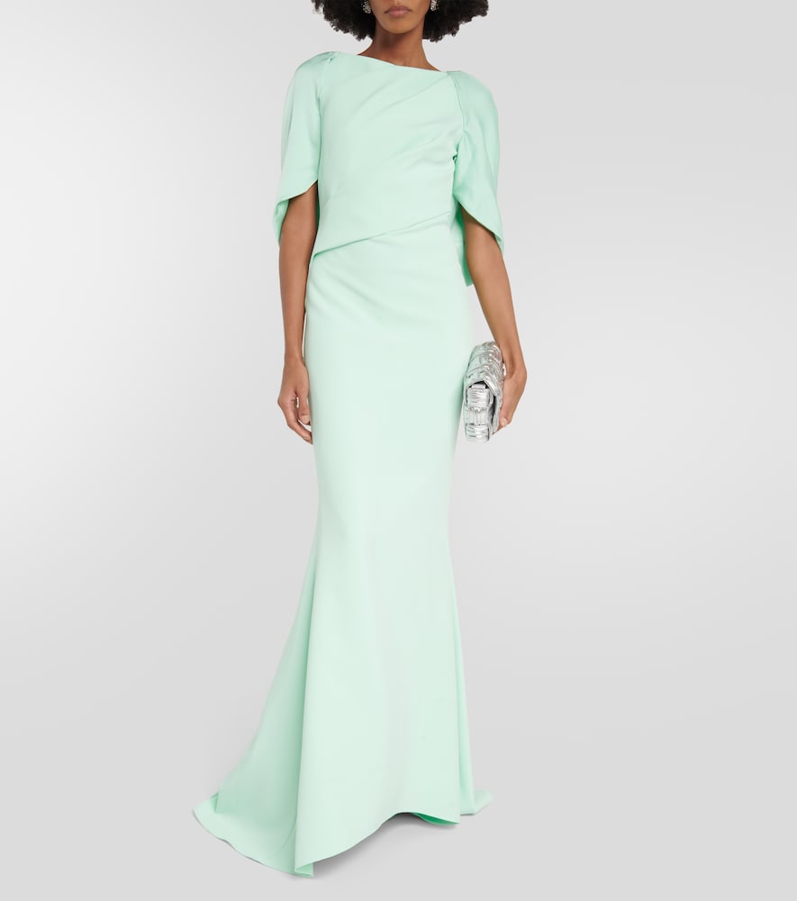 Safiyaa Caped  gown