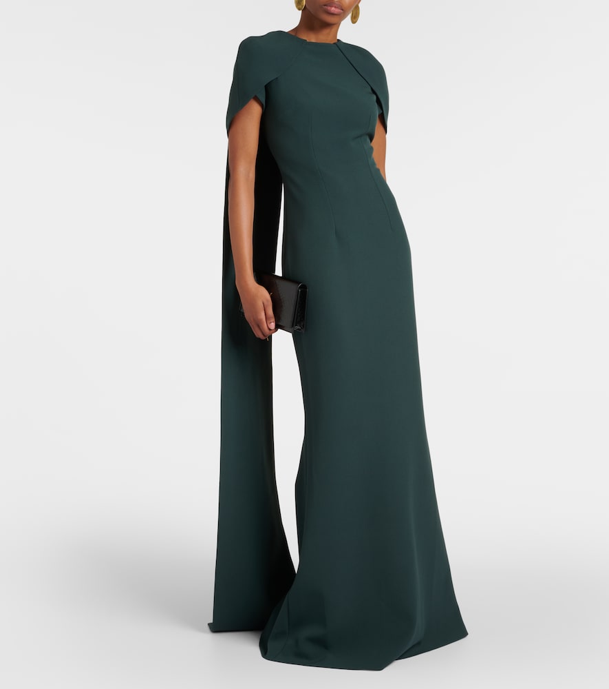 Safiyaa Caped gown