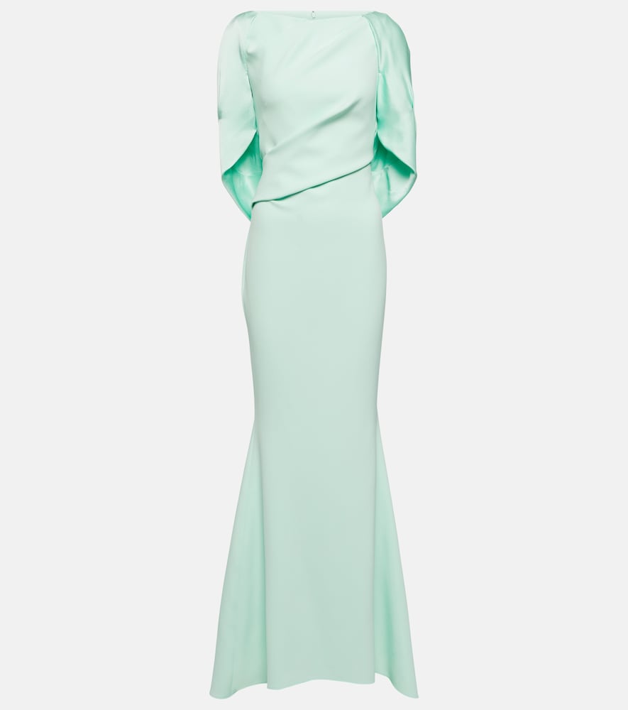 Safiyaa Caped  gown. 萨菲亚披肩长袍