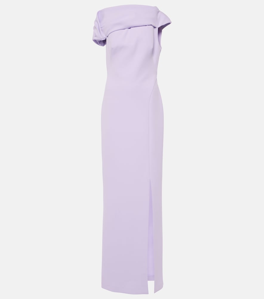 Safiyaa Derra draped  gown. 萨菲娅·德拉的垂褶礼服