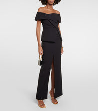 Safiyaa Elowen high-rise  maxi skirt