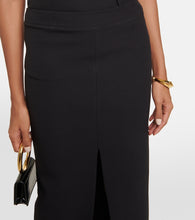 Safiyaa Elowen high-rise  maxi skirt