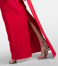 Safiyaa Embroidered caped  gown