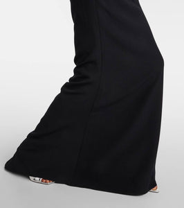 Safiyaa Ezda embellished crêpe gown