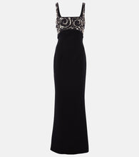 Safiyaa Ezda embellished  gown. Safiyaa Ezda 缀饰礼服