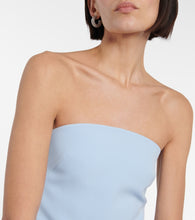 Safiyaa Feather-trimmed  minidress