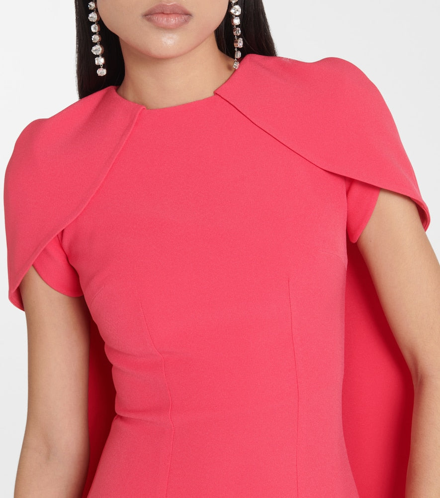 Safiyaa Ginkgo caped gown
