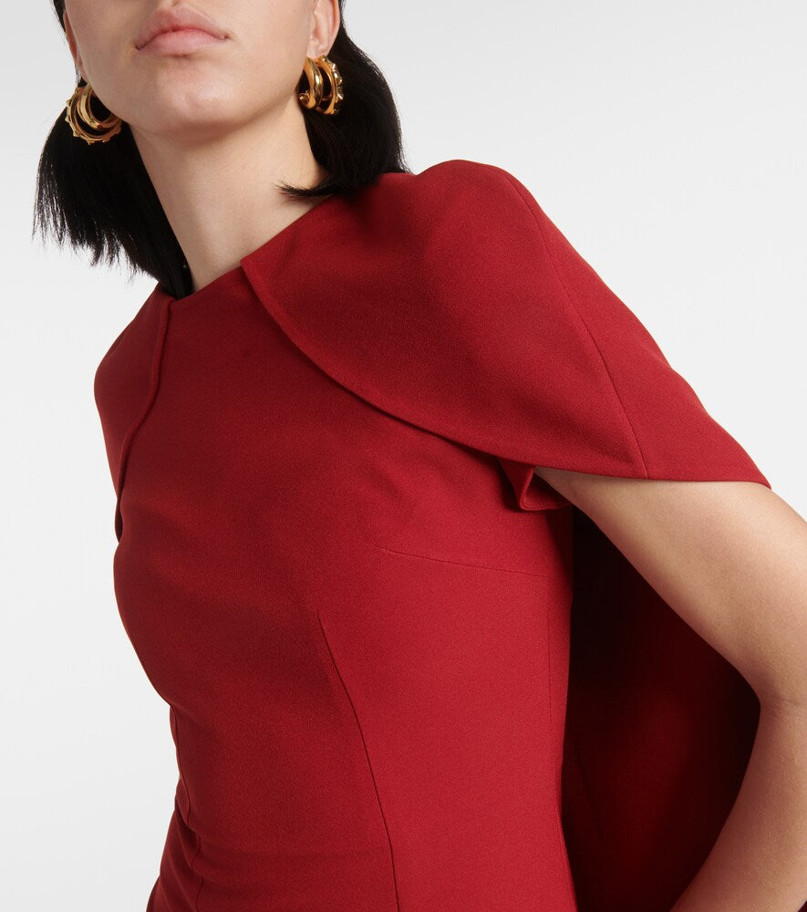Safiyaa Ginkgo caped gown