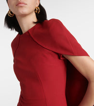 Safiyaa Ginkgo caped gown