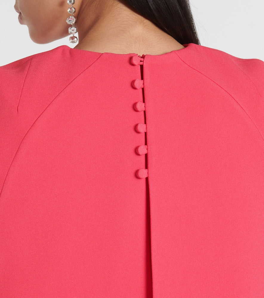 Safiyaa Ginkgo caped gown
