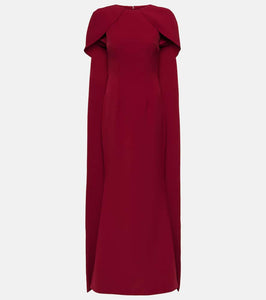 Safiyaa Ginkgo caped gown