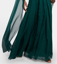 Safiyaa Gloria crêpe gown