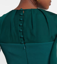 Safiyaa Gloria crêpe gown