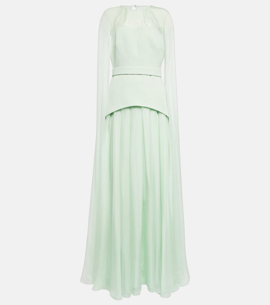 Safiyaa Gloria silk and  gown. Safiyaa Gloria 丝绸礼服