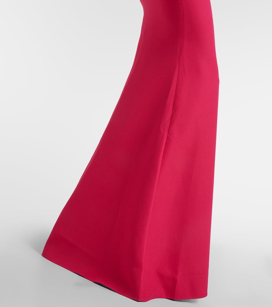 Safiyaa Jana crêpe gown