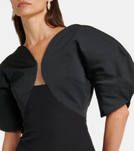Safiyaa Karla crêpe gown