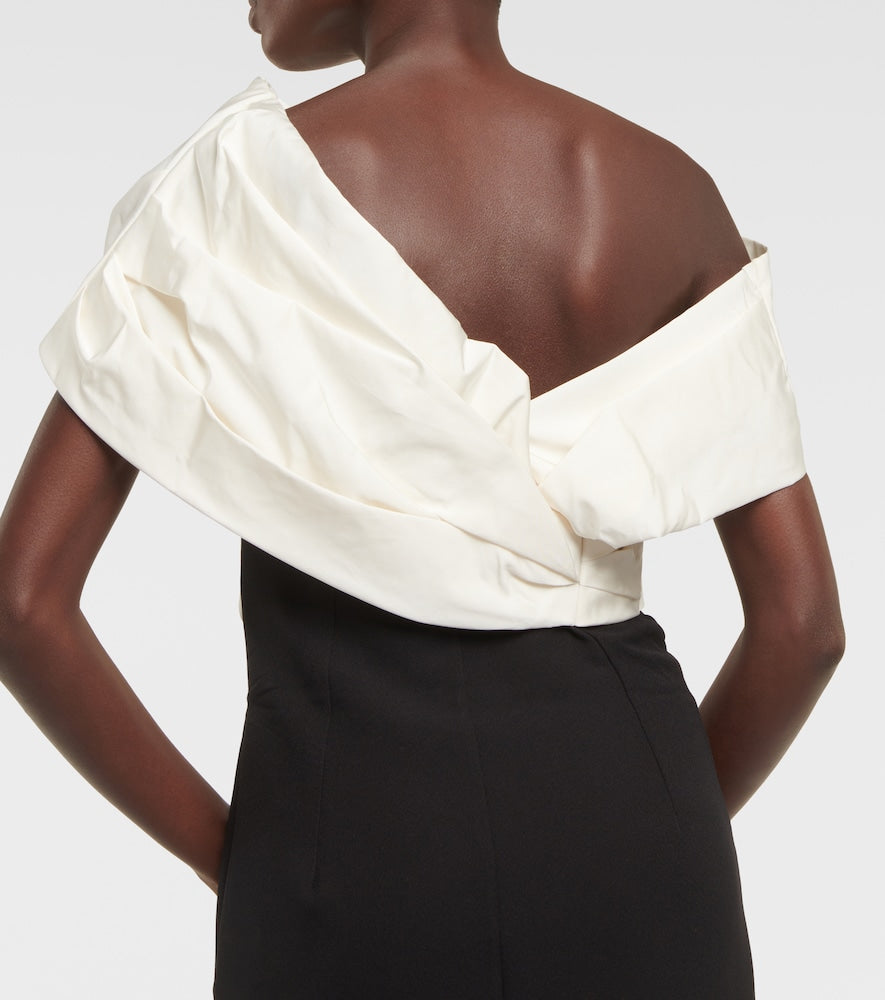 Safiyaa Lerena Vista  and faille maxi gown
