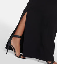 Safiyaa Maelys crêpe gown