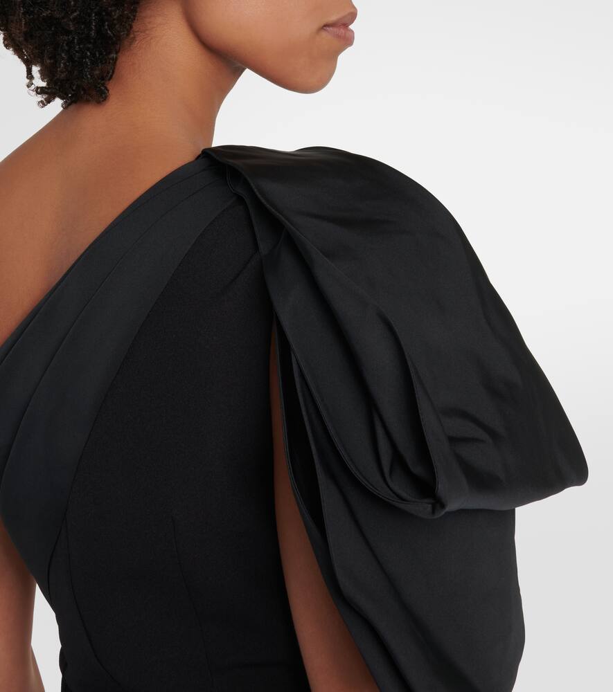 Safiyaa Maelys crêpe gown
