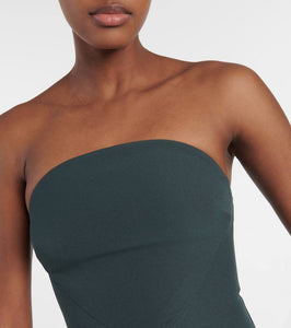 Safiyaa Makkari crêpe gown