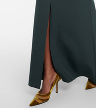 Safiyaa Makkari crêpe gown