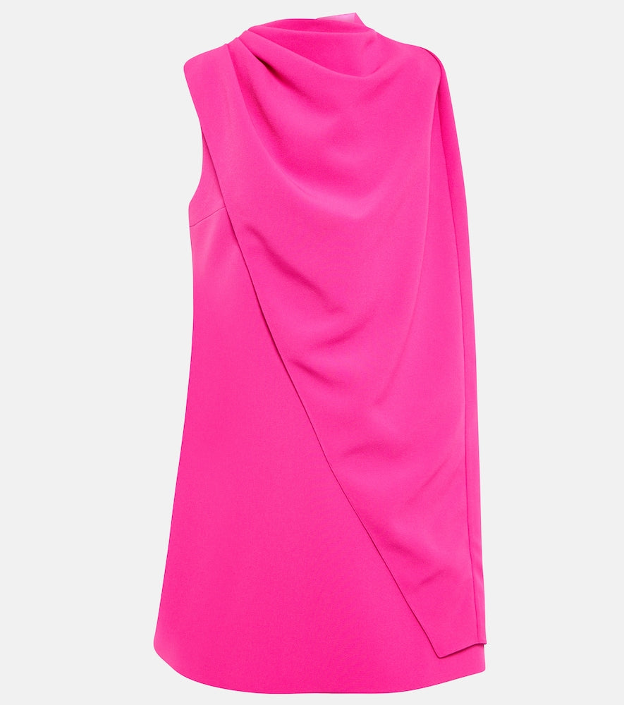 Safiyaa Margareta asymmetrical cape minidress. Safiyaa Margareta 不对称斗篷迷你连衣裙