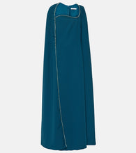 Safiyaa Mattia embellished caped  gown. Safiyaa Mattia 带缀饰斗篷礼服