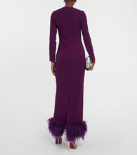 Safiyaa Paignita embellished crêpe gown