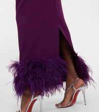 Safiyaa Paignita embellished crêpe gown