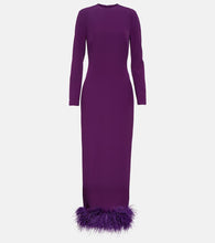 Safiyaa Paignita embellished crêpe gown