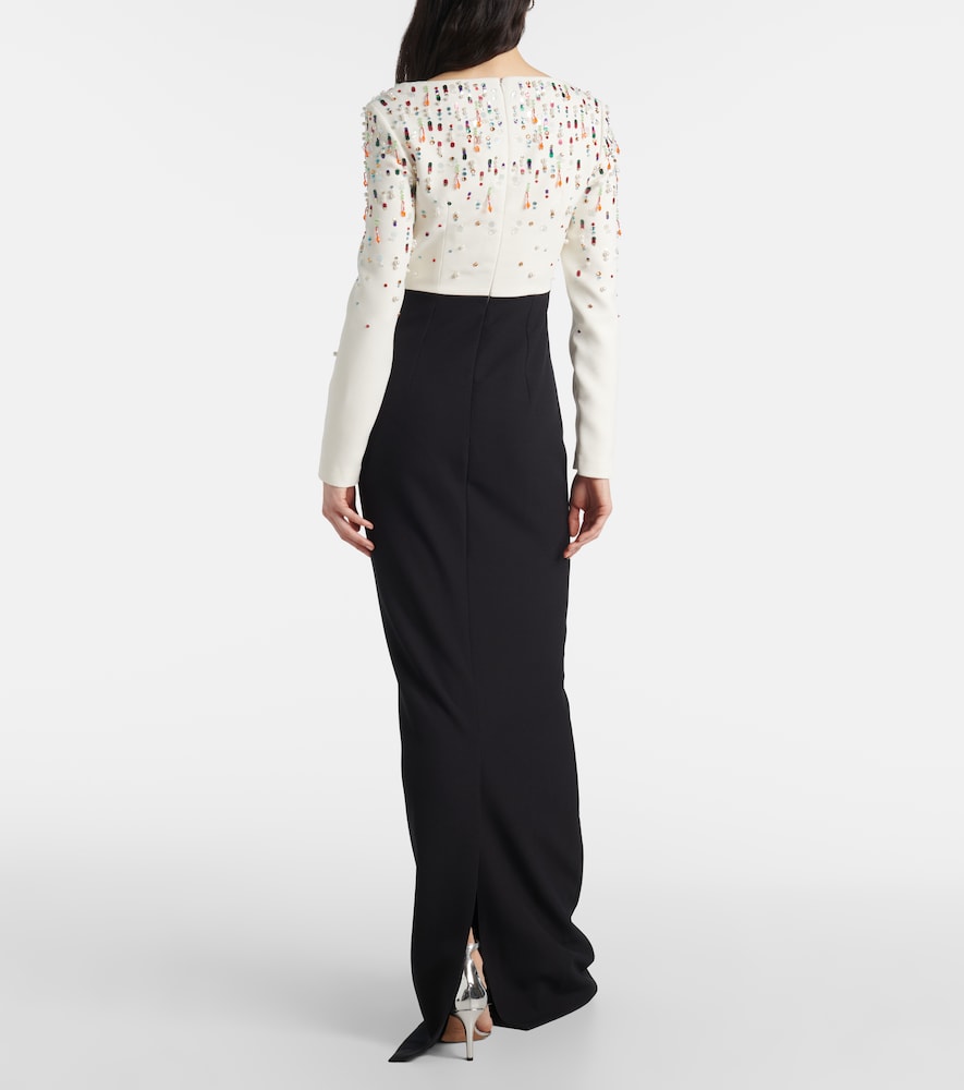 Safiyaa Racha embroidered gown