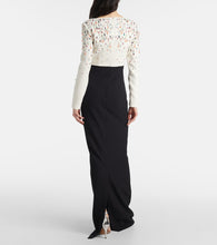 Safiyaa Racha embroidered gown