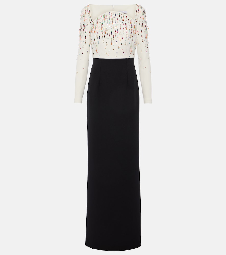 Safiyaa Racha embroidered gown. Safiyaa Racha 刺绣礼服