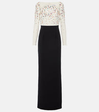 Safiyaa Racha embroidered gown. Safiyaa Racha 刺绣礼服