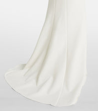 Safiyaa Roshana sash  gown with gloves