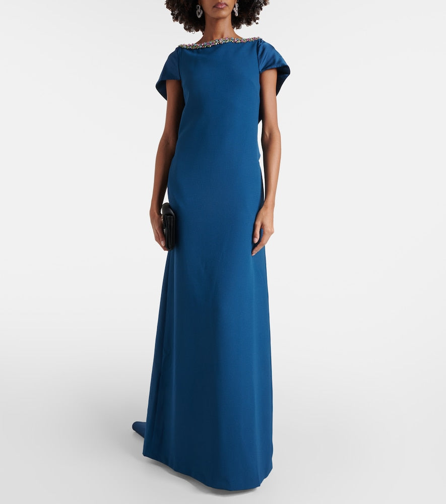 Safiyaa Sallie embellished  gown