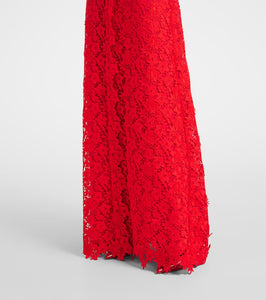Safiyaa Salma lace belted shirt dress