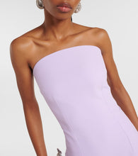 Safiyaa Sofie crêpe gown