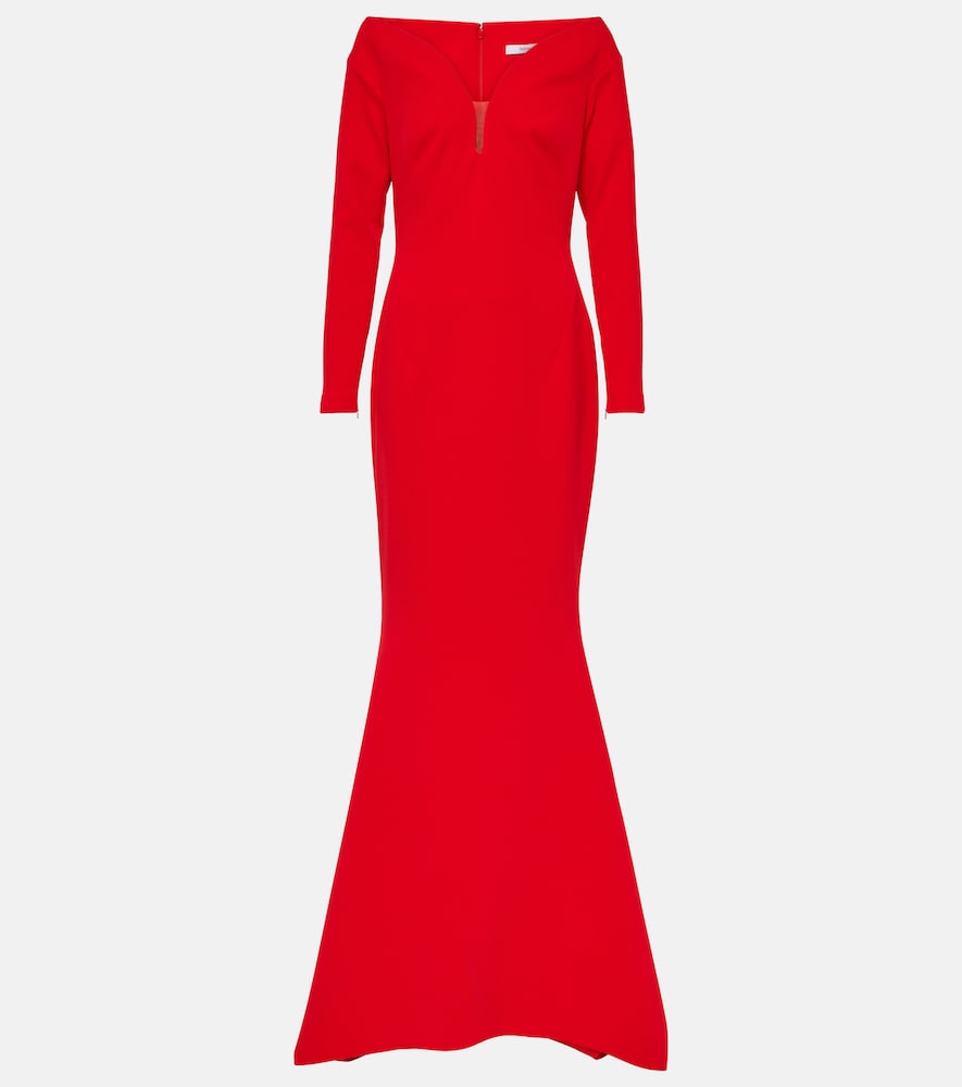 Safiyaa Wilson  fishtail gown. 萨菲娅·威尔逊鱼尾礼服