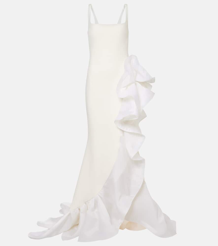 Safiyaa Yana cr√É¬™pe gown