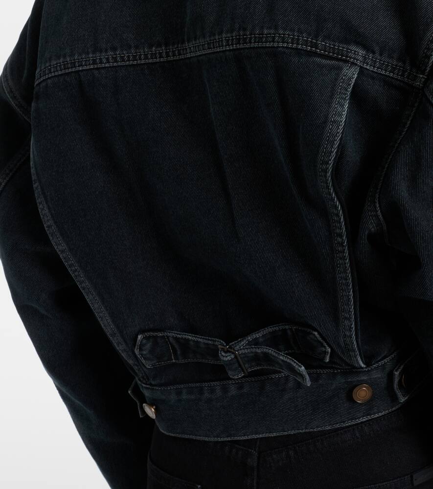 Saint Laurent '80s cropped denim jacket