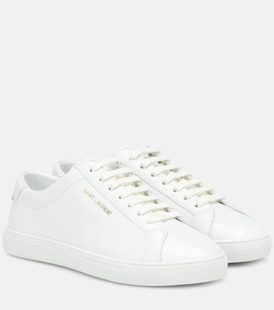 Saint Laurent Andy leather sneakers