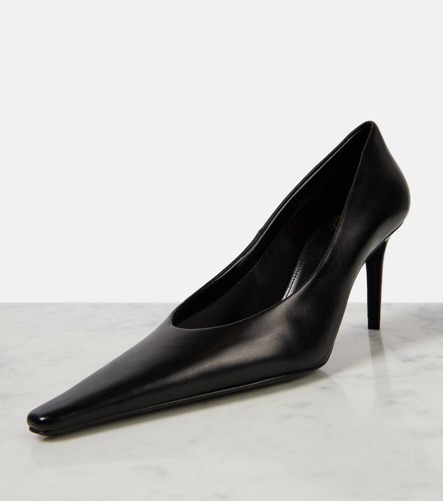 Saint Laurent Anne-Marie 75 leather pumps