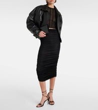 Saint Laurent Babylone 90 leather sandals